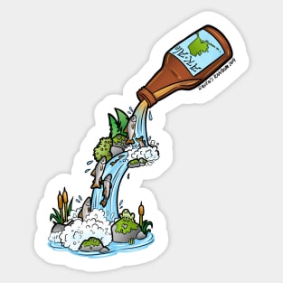 Alaska Beer Garden Sticker